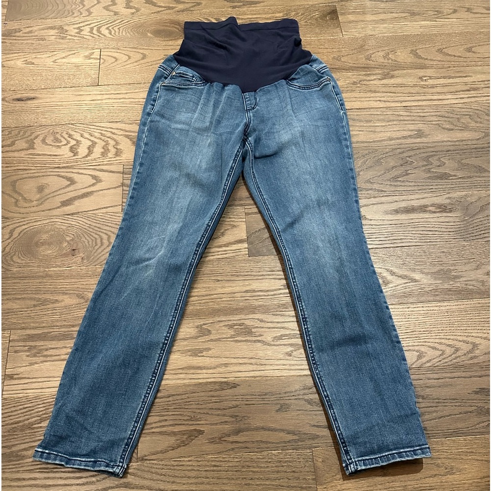 Indigo Blue Maternity Denim Jeans Women’s Size Large